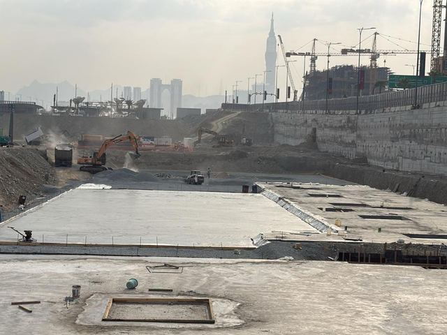 MASAR Mall — Basement Concrete Works
